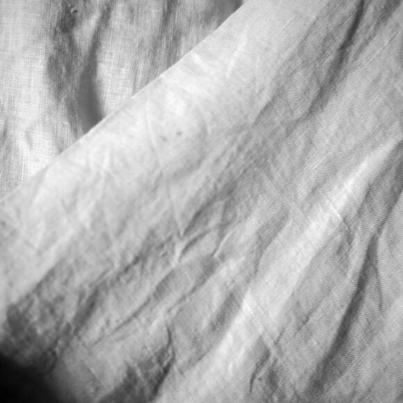 Calypso St Barth White linen full length caftan Size 0 Dramatic Sleeves - Picture 6 of 8